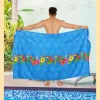 A skirt made of cotton fabric sarongs pareo Lungi Lavalava from South America. Custom Qni shawl style Application Scenario